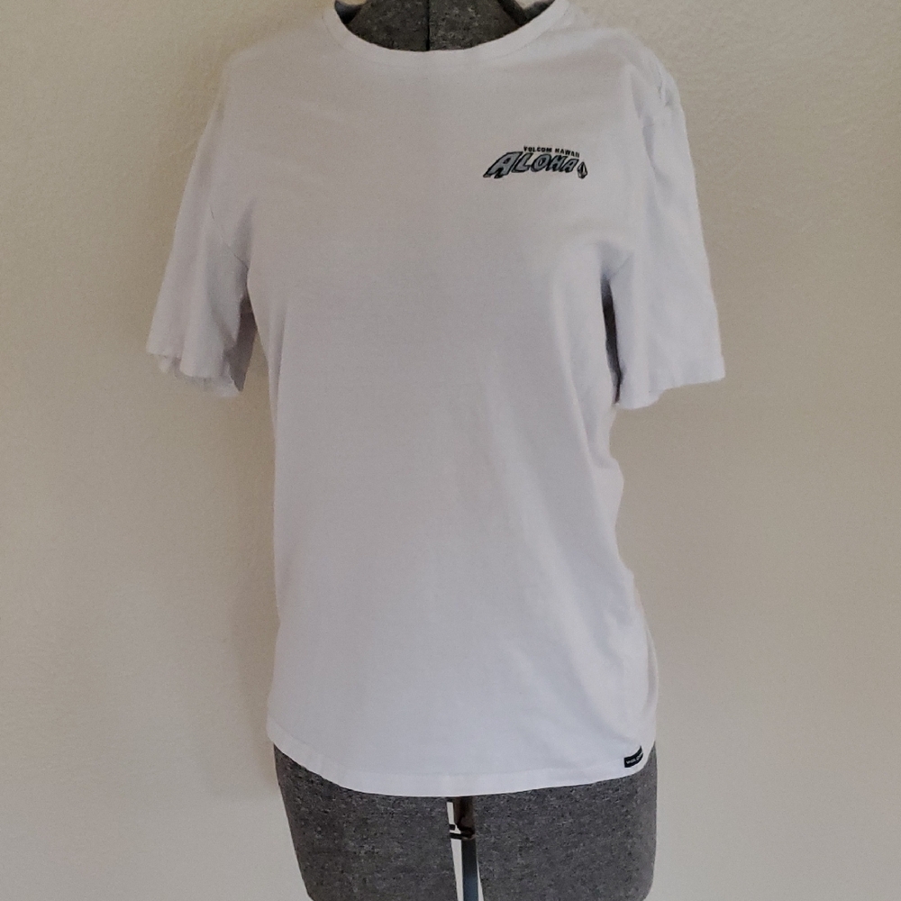 Volcom Organic Cotton White Tee